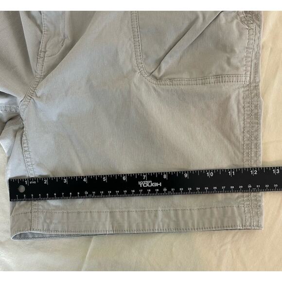 Sz 16T Eddie Bauer Women Mercer Fit Hiking Outdoor Shorts Khaki Pockets 36 - Picture 6 of 8